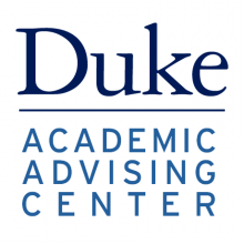 Logo for Duke Academic Advising Center